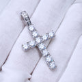 4.51 Carat 925S & VVS Moissanite Cross In White Gold